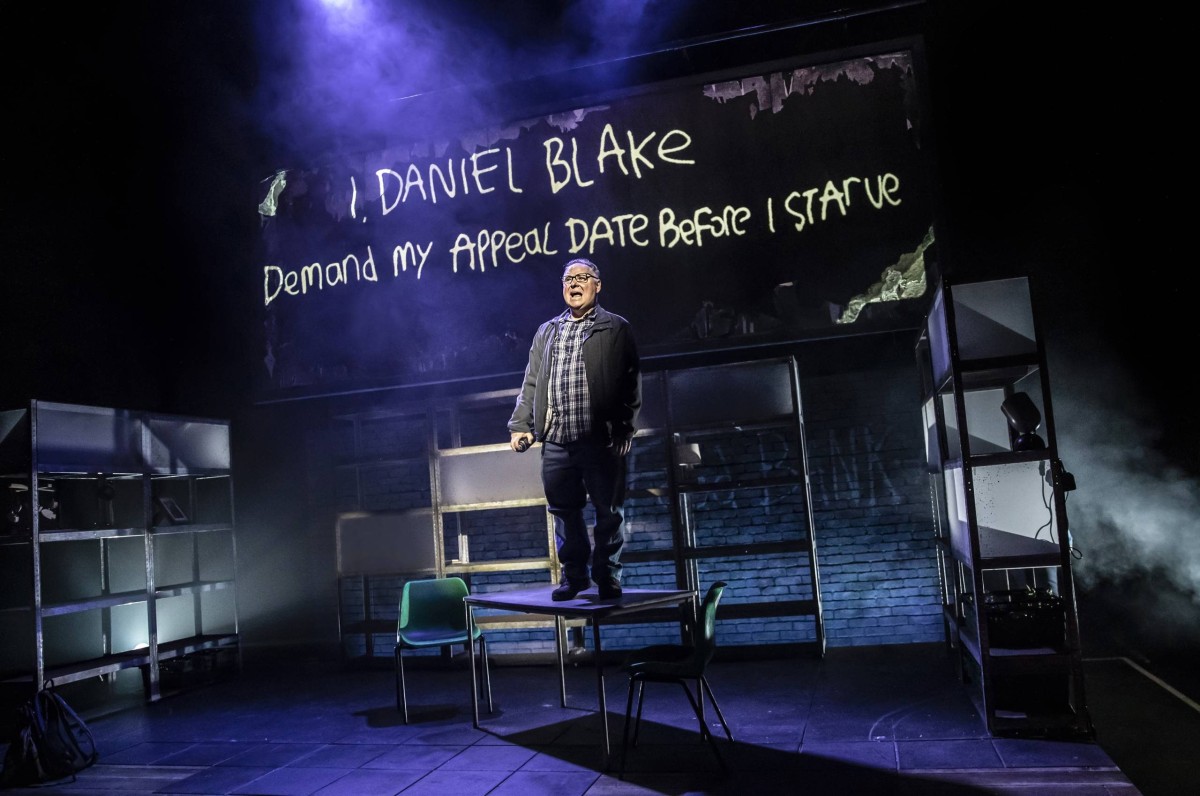 David Nellist as Daniel Blake at Northern Stage, Photo Credit: Pamela Raith Photography